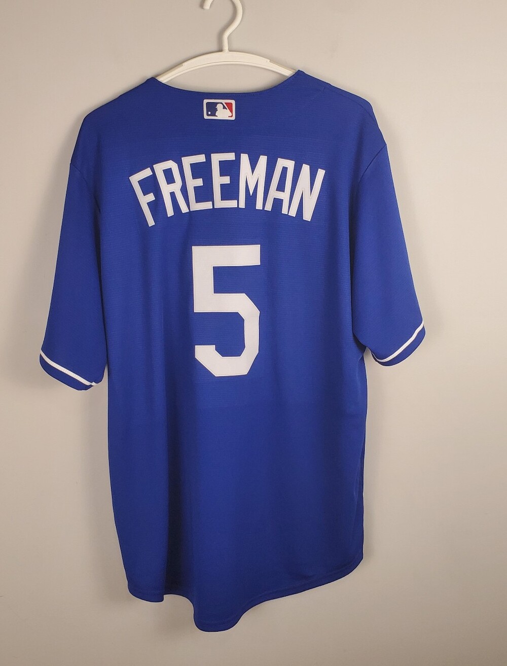 Nike LA Dodgers Freddie Freeman Jersey Size Large Royal Blue MLB